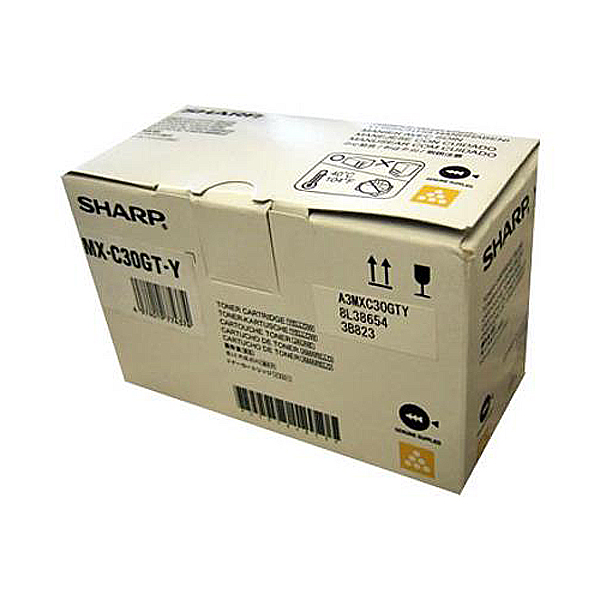  Sharp - Toner - Giallo - MXC30GTY - 6.000 pag 