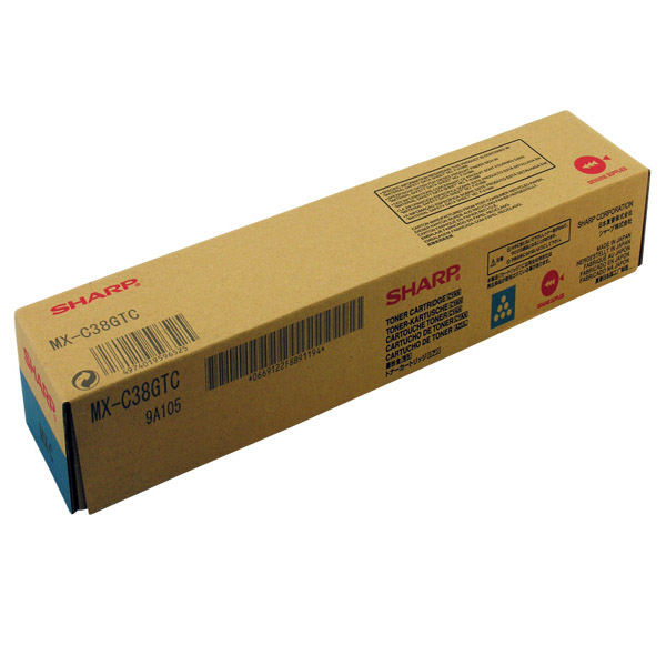  Sharp - Toner - Ciano - MXC38GTC - 10.000 pag 