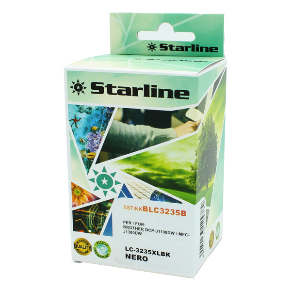  Starline - Cartuccia Ink per print C/BROTHER LC-3235XLBK - Nero 