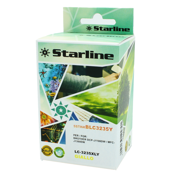  Starline - Cartuccia Ink per print C/BROTHER LC-3235XLY - Giallo 
