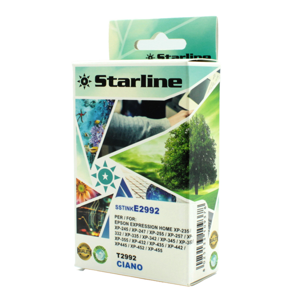  Starline - Cartuccia ink - per Epson - Ciano - C13T29924012 - 29XL - 9,6ml 