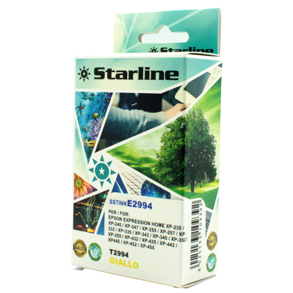 Starline - Cartuccia ink - per Epson - Giallo -C13T29944012 - 29 XL - 9,6 ml 