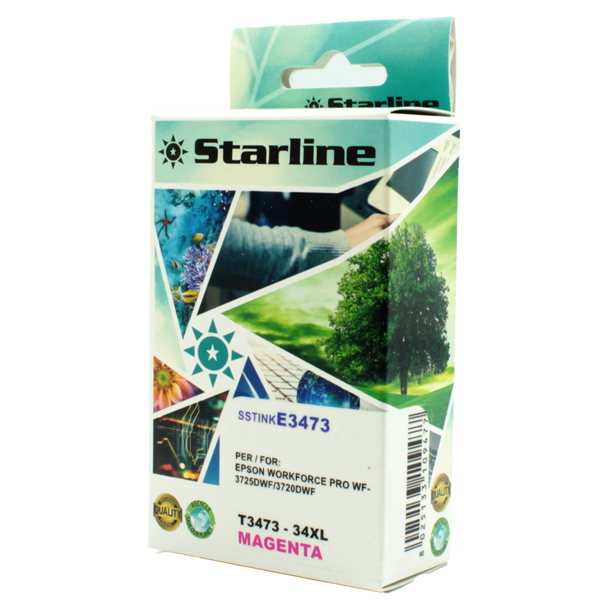  Starline - Cartuccia ink - per Epson - Magenta - CT34734010 - 34XL-10,80ml 