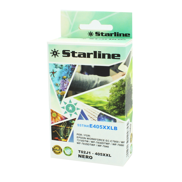  Starline - Cartuccia Ink compatibile per Epson 405XXL - Nero - 45ml 