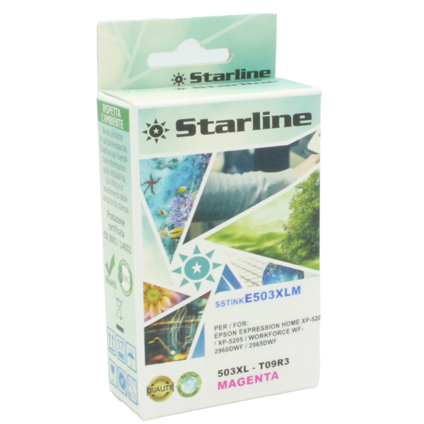  Starline - Cartuccia compatibile Peperoncino 503XL - Magenta - JNEP503M - 470 pag 