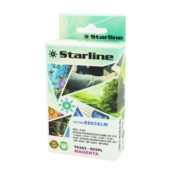  Starline - Cartuccia 603XL Stella Marina - Magenta - 13ml 