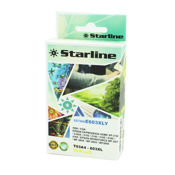  Starline - Cartuccia 603XL Stella Marina - Giallo - 13ml 