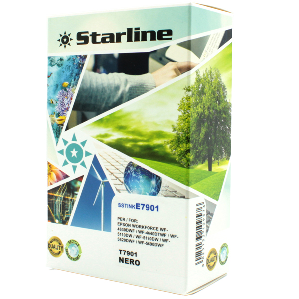  Starline - Cartuccia ink - per Epson - Nero - C13T79014010 - 79XL -42ml 