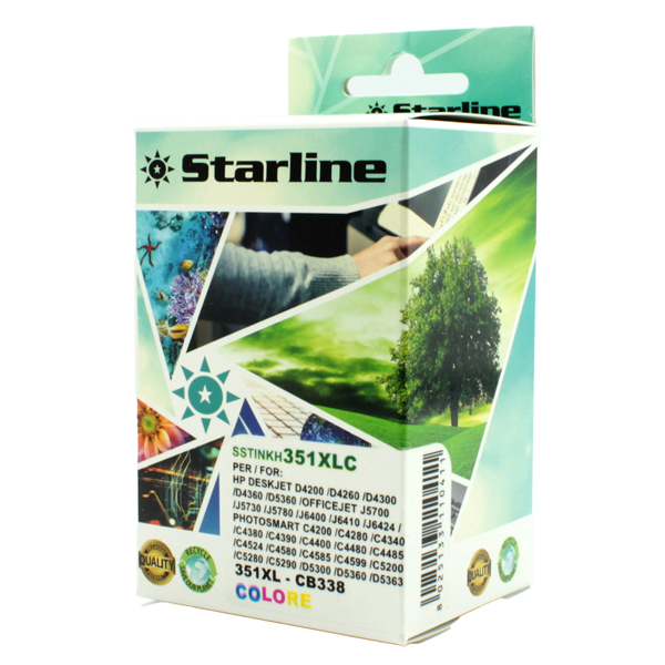  Starline - Cartuccia Ink Compatibile - per HP 315XL- C/M/Y - CB338EE -19 ml 