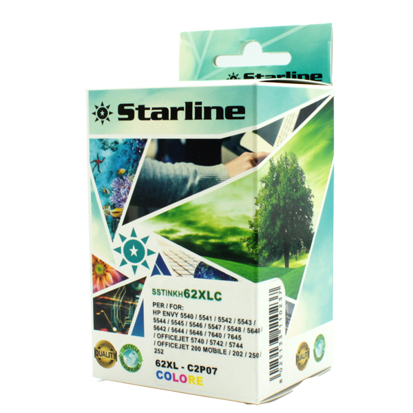  Starline - Cartuccia Ink Compatibile - per HP - C/M/Y - C2P04AE - 20 ml 
