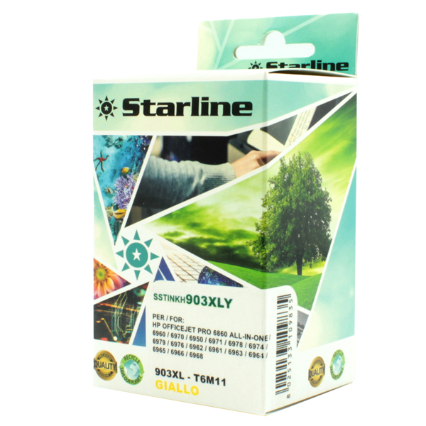  Starline - Cartuccia ink Compatibile - per HP 903XL -Giallo 