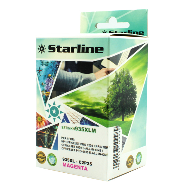  Starline - Cartuccia ink Compatibile - per HP 935XL - Magenta - C2P25AE - 27ml 