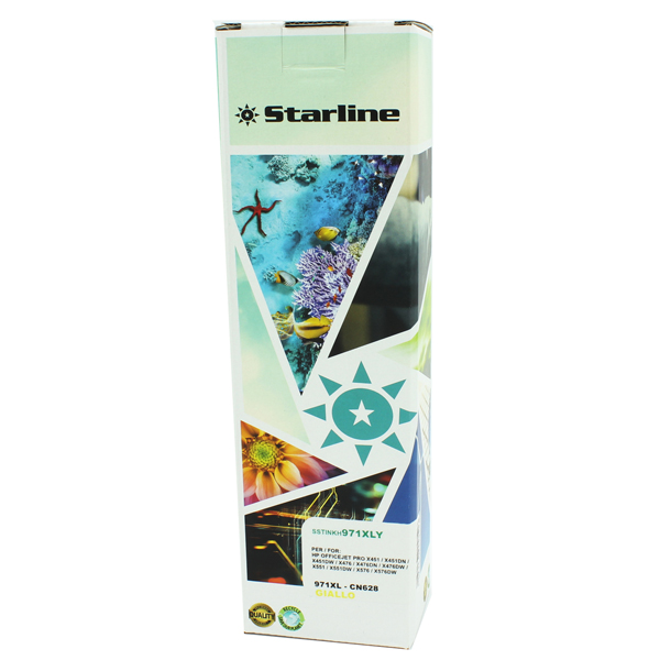  Starline - Cartuccia ink Compatibile - per HP 971 - Giallo - 113ml 