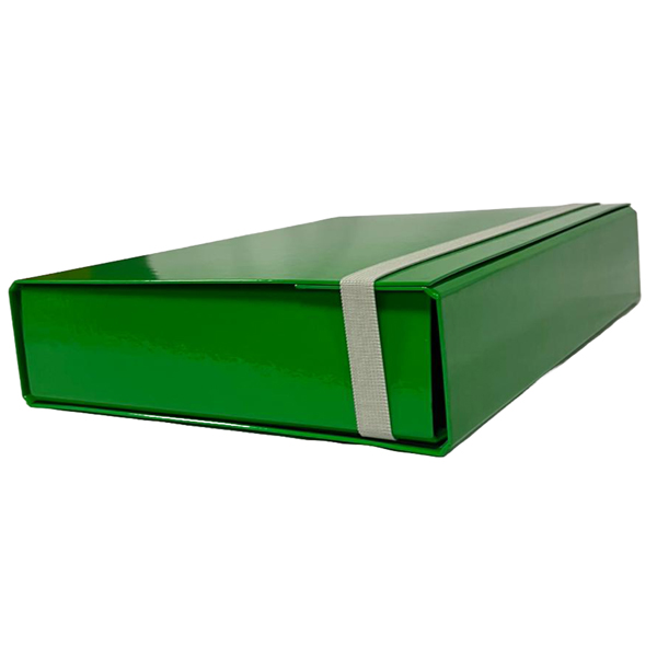  Cartella progetto - con elastico - dorso 7 cm - verde - Starline 