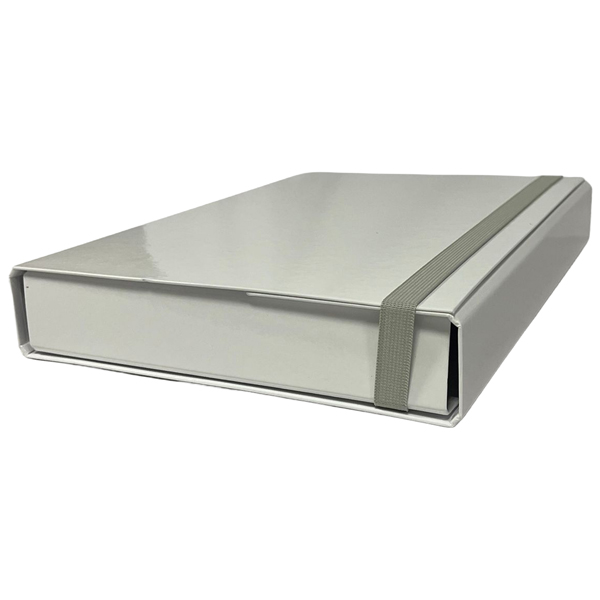  Cartella progetto - con elastico - dorso 5 cm - bianco - Starline 