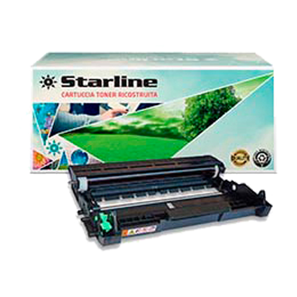  Starline - Tamburo Ricostruito - per Brother - Nero - DR2200 - 12.000 pag 