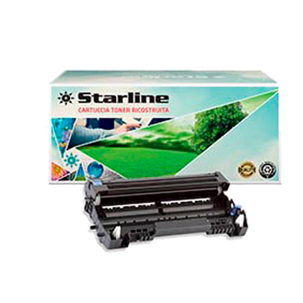  Starline - Tamburo Ricostruito - per Brother - Nero - DR3100 - 25.000 pag 