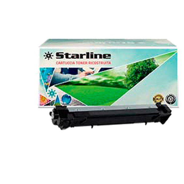  Starline - Toner Ricostruito - per Brother - Nero - TN1050 - 1.000 pag 