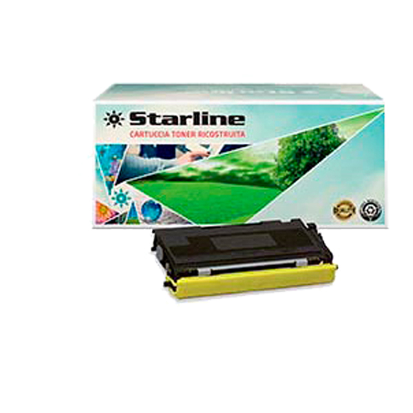  Starline - Toner Ricostruito - per Brother - Nero - TN2000 - 2.500 pag 