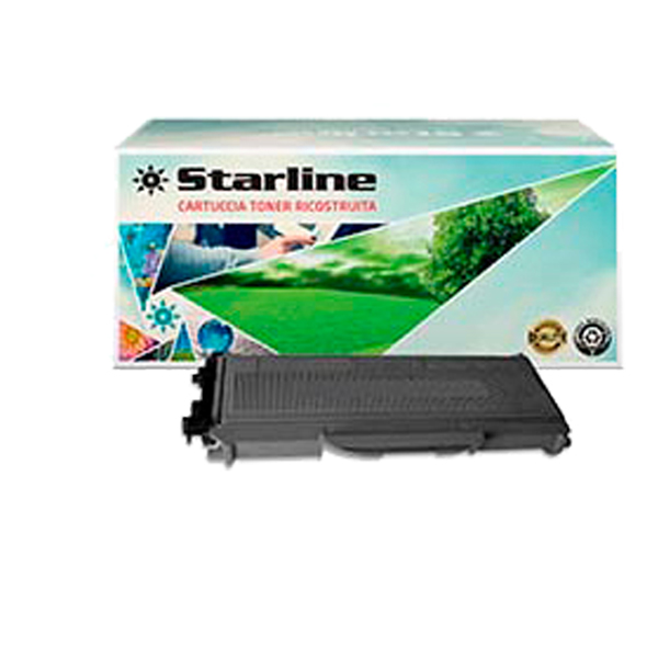  Starline - Toner Ricostruito - per Brother - Nero - TN2120 - 2.600 pag 