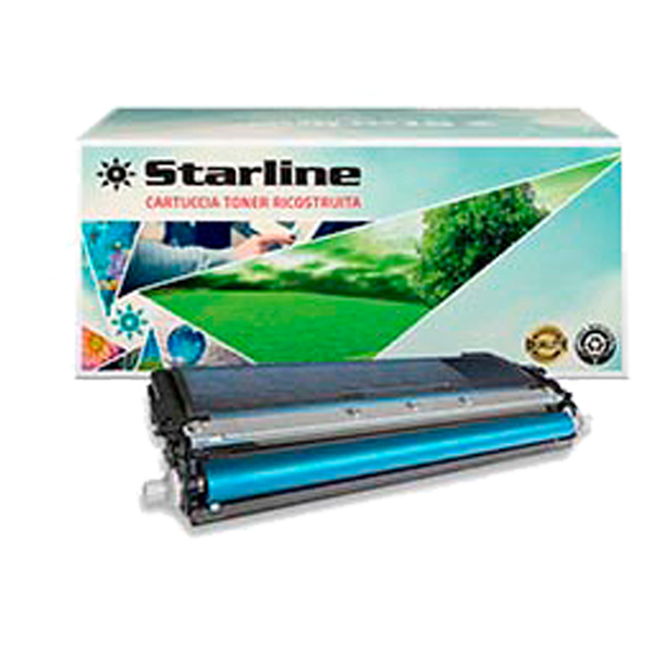  Starline - Toner Ricostruito - per Brother - Ciano - TN230C - 1.400 pag 