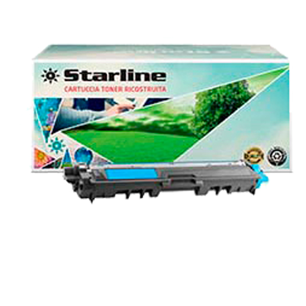  Starline - Toner Ricostruito - per Brother - Ciano - TN241C - 1.400 pag 