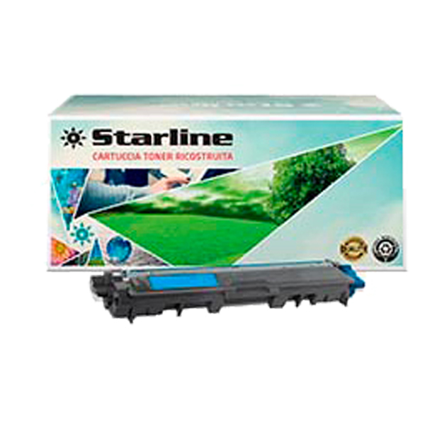  Starline - Toner Ricostruito - per Brother - Ciano - TN245C - 2.200 pag 