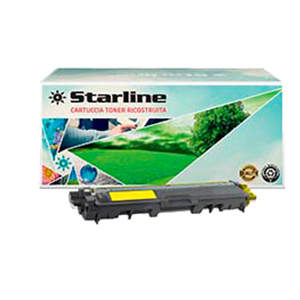  Starline - Toner Ricostruito - per Brother - Giallo - TN245Y - 2.200 pag 