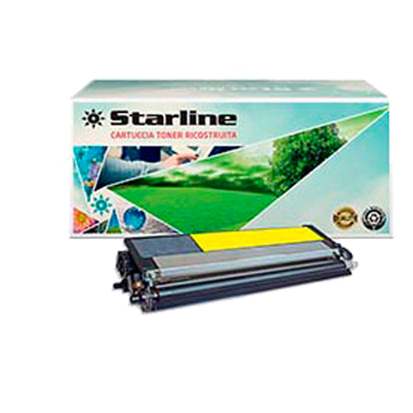 Starline - Toner Ricostruito - per Brother - Giallo - TN321Y - 1.500 pag 