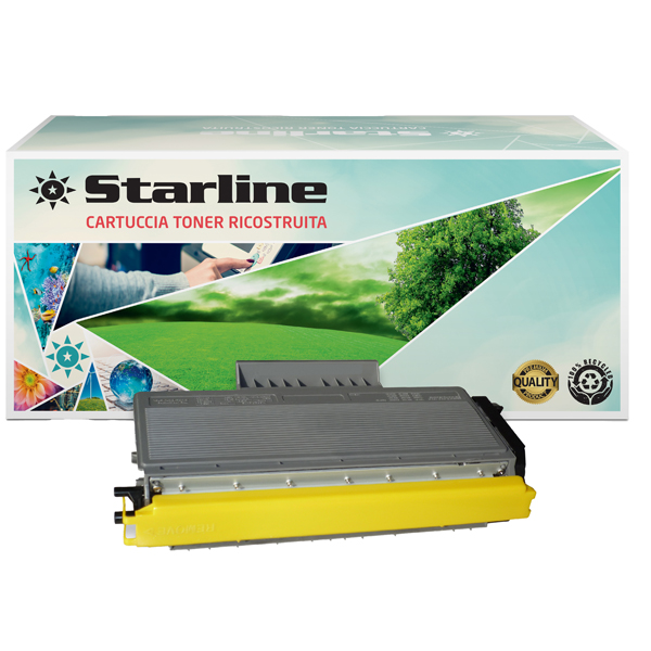  Starline - Toner Ricostruito - per Brother - Nero - TN3230 - 3.000 pag 