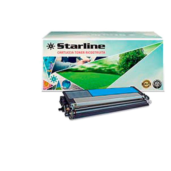  Starline - Toner Ricostruito - per Brother - Ciano - TN326C - 3.500 pag 