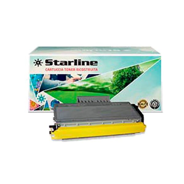  Starline - Toner Ricostruito - per Brother - Nero - TN3280 - 8.000 pag 