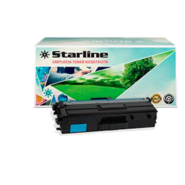  Starline - Toner ricostruito per Brother - Ciano - TN423C - 4.000 pag 