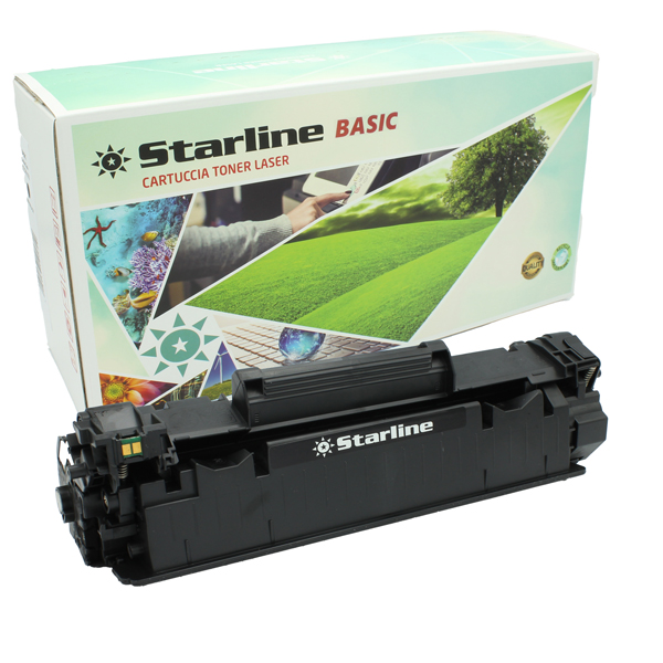 Starline - Toner Ricostruito - per Canon - Nero - 9435B002AA - 2.400 pag 
