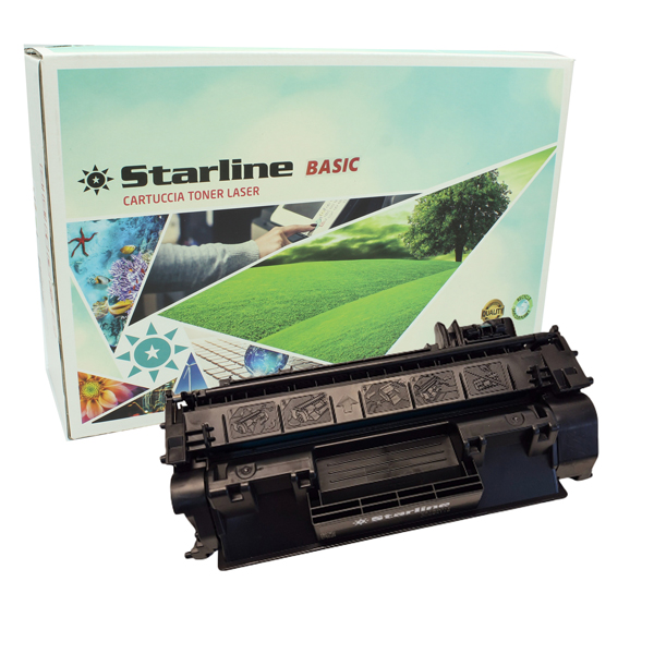  Starline - Toner Compatibile - per HP 05A - Nero - CE505A - 2.300 pag 