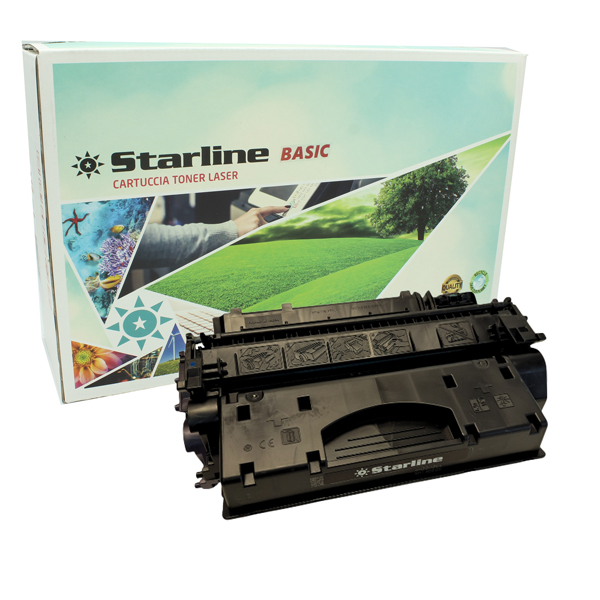  Starline - Toner Compatibile - per HP 05X - Nero - CE505X - 6.500 pag 