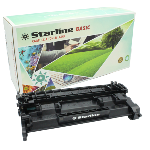  Starline - Toner Ricostruito - per HP - Nero - CF289A - 5.000 pag 