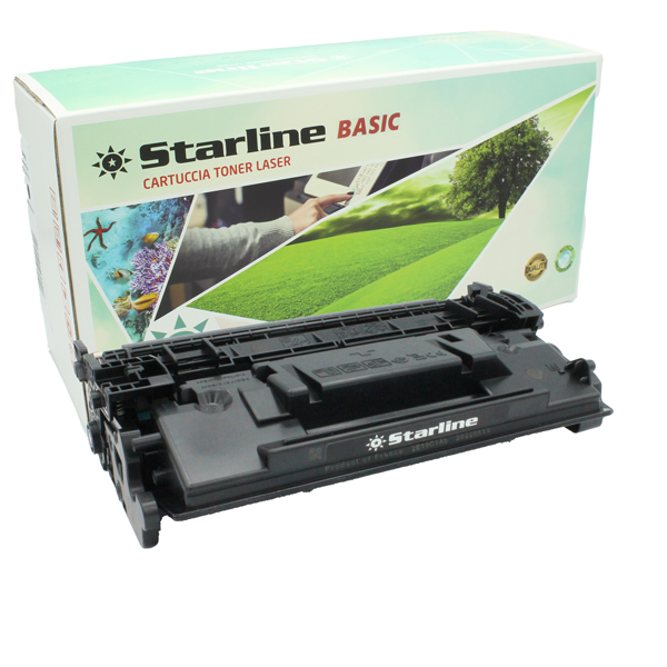  Starline - Toner Ricostruito - per HP - Nero - 89X - 10.000 pag 