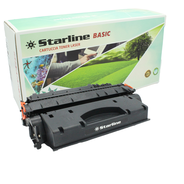  Starline - Toner Ricostruito - per Canon - Nero - 3480B006AA - 6.000 pag 