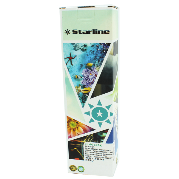  Starline - Toner Ricostruito per HP 973 - Nero - L0S07AE - 10.000 pag 
