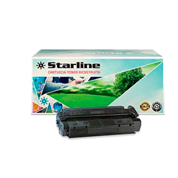 Starline - Toner Ricostruito - per HP 15X Nero - C7115X - 3.500 pag 
