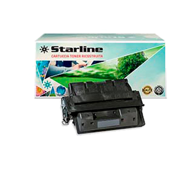  Starline - Toner Ricostruito - per HP - Nero - C8061X - 10.000 pag 