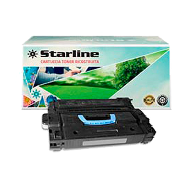  Starline - Toner Ricostruito - per HP 43X - Nero - C8543X - 30.000 pag 
