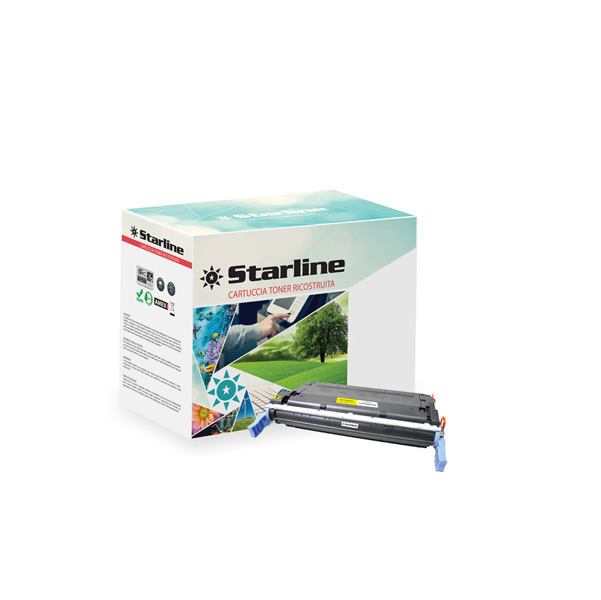  Starline - Toner Ricostruito - per HP - Giallo - C9722A - 8.000 pag 