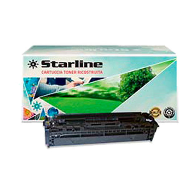  Starline - Toner Ricostruito - per HP 125A- Nero - CB540A - 2.200 pag 