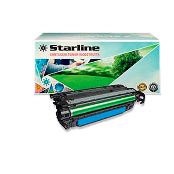  Starline - Toner Ricostruito - per HP 648A - Ciano - CE261A - 11.000 pag 