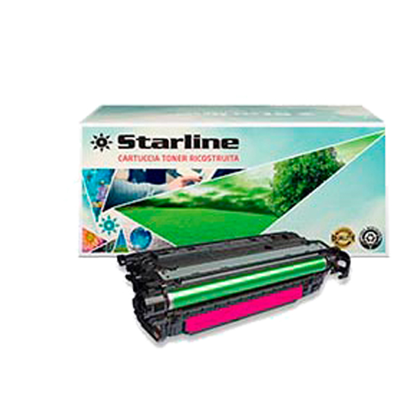  Starline - Toner Ricostruito - per HP 648A- Magenta - CE263A - 11.000 pag 