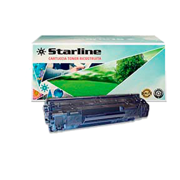  Starline - Toner Ricostruito - per HP 85A - Nero - CE285A - 1.600 pag 