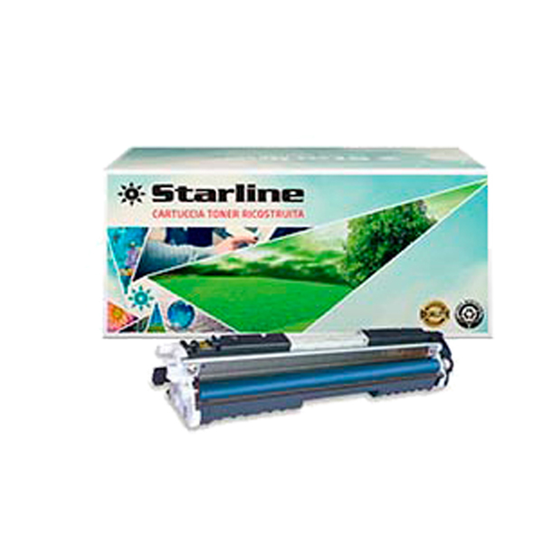  Starline - Toner Ricostruito - per HP 126A - Ciano - CE311A - 1.000 pag 