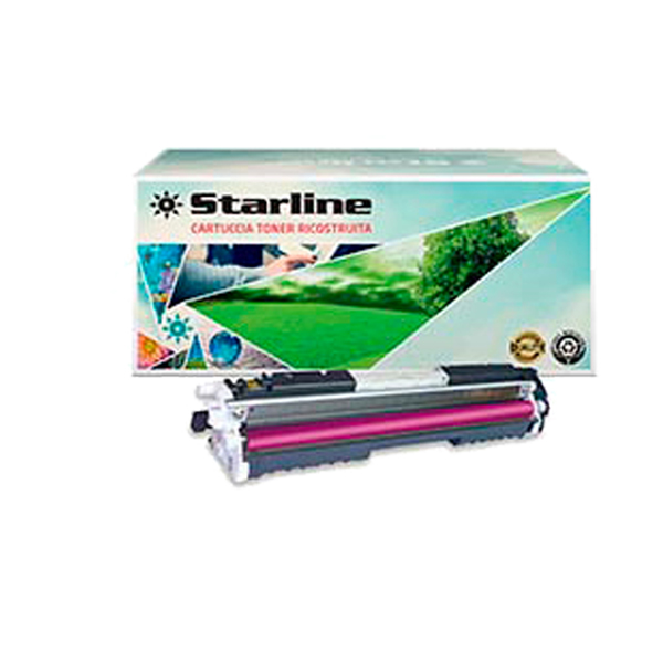  Starline - Toner Ricostruito - per HP 126A- Magenta - CE313A - 1.000 pag 